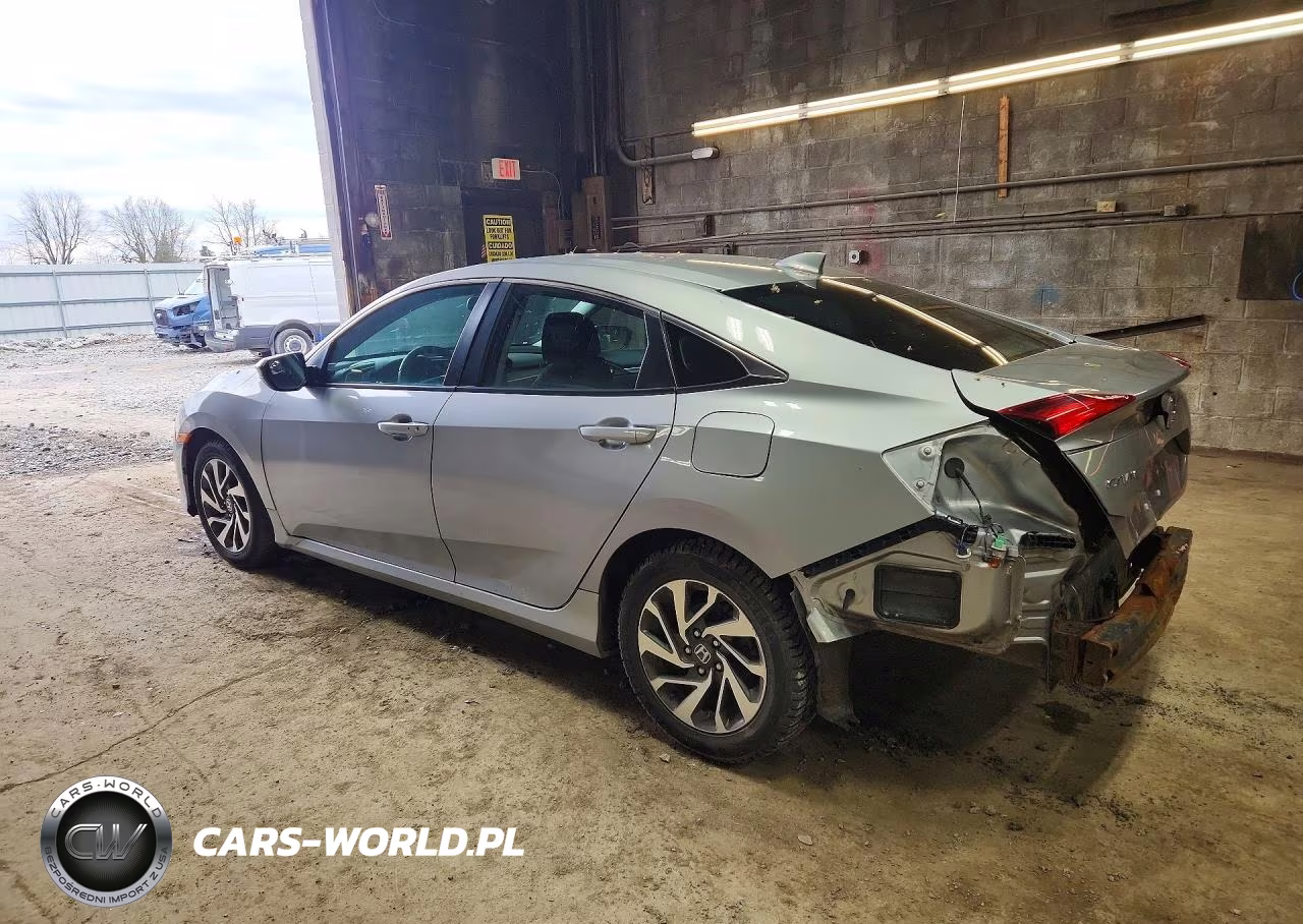 2018 Honda Civic Ex VIN:19XFC2F7XJE203133 - 2