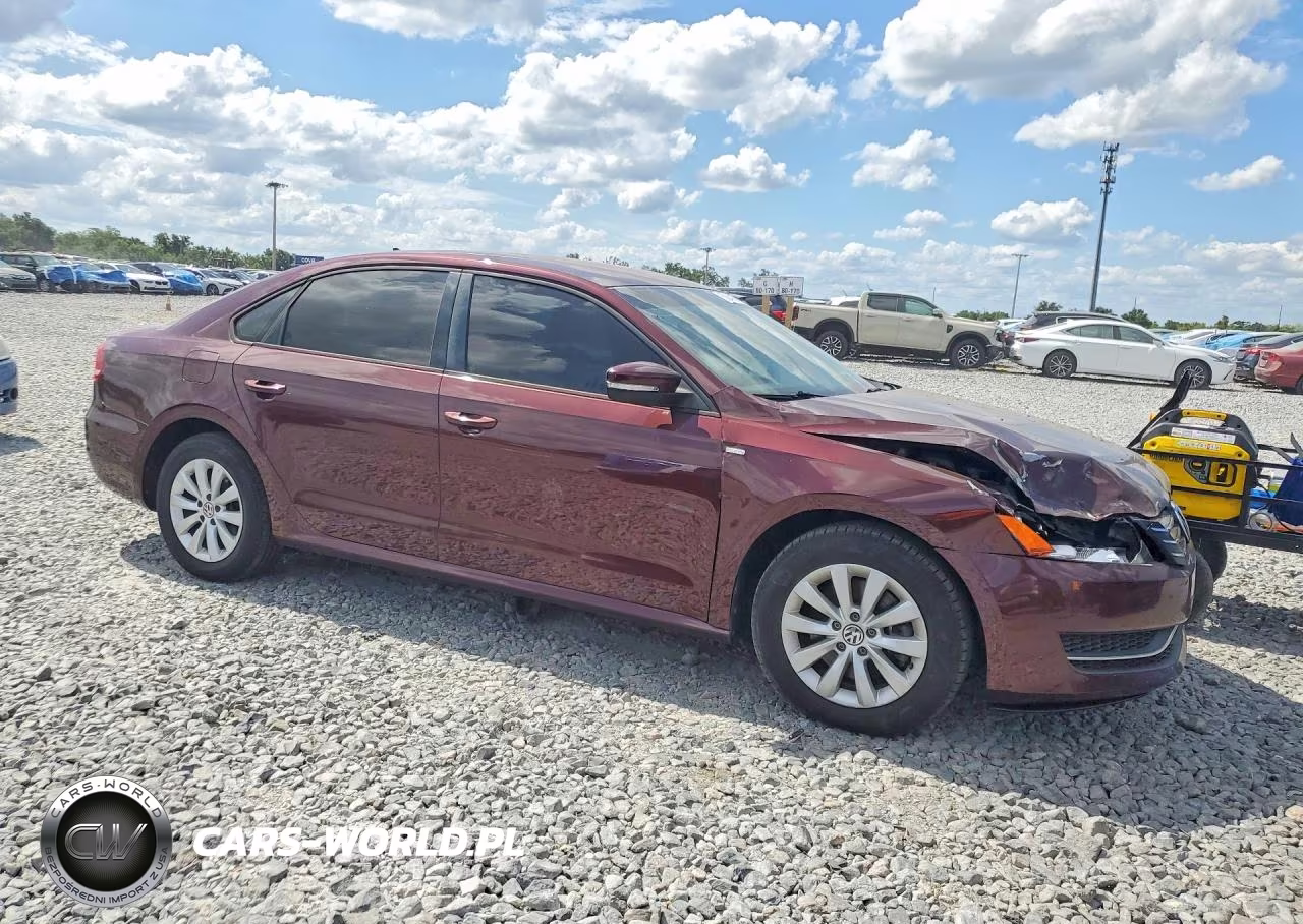 2014 Volkswagen Passat S VIN:1VWAH7A34EC016722 - 4