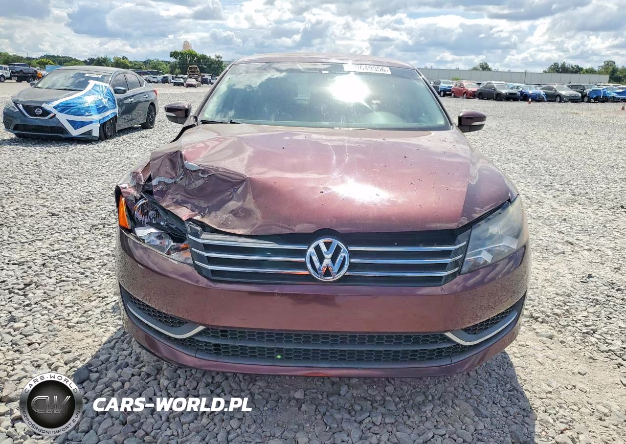 2014 Volkswagen Passat S VIN:1VWAH7A34EC016722 - 5