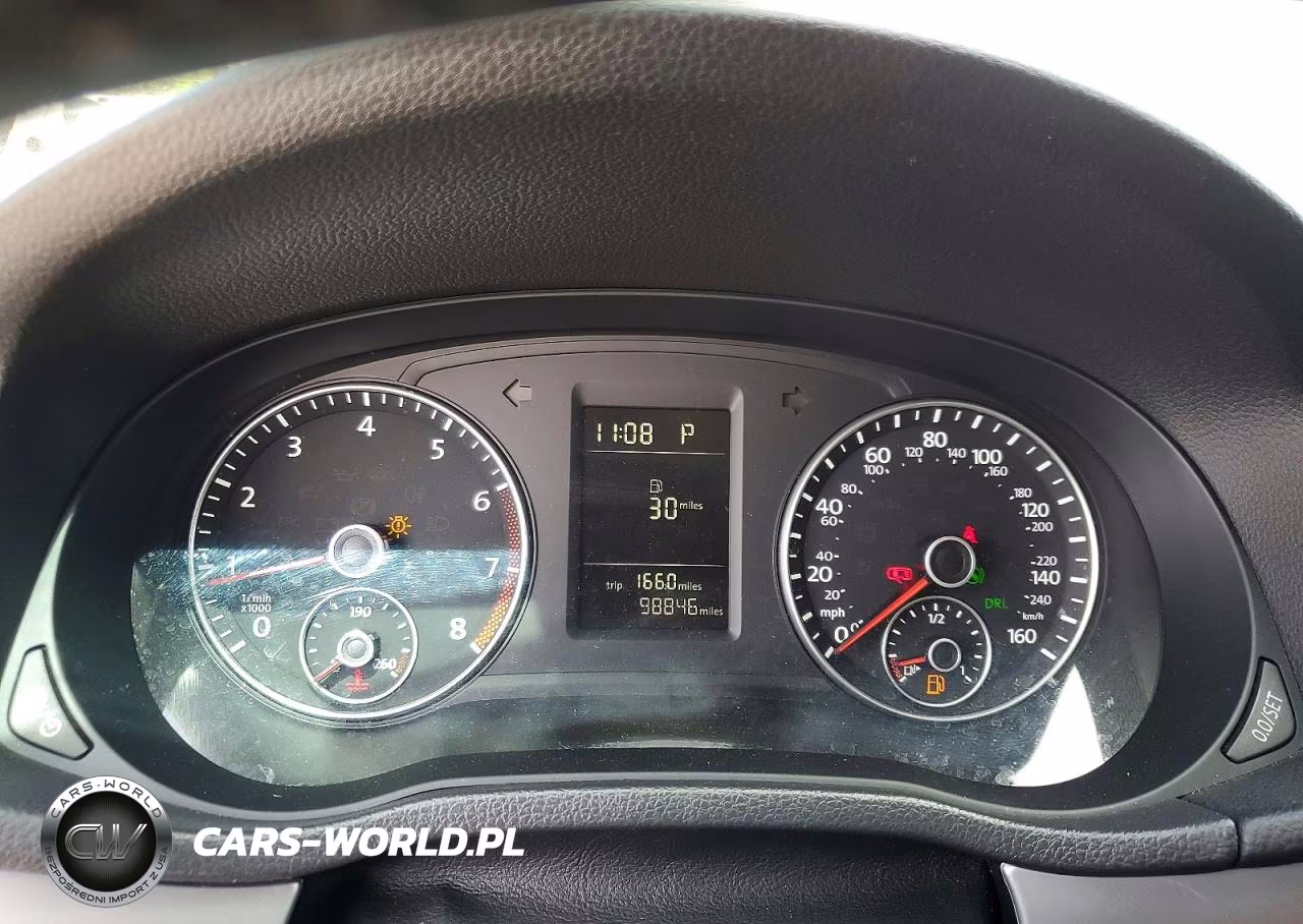 2014 Volkswagen Passat S VIN:1VWAH7A34EC016722 - 9