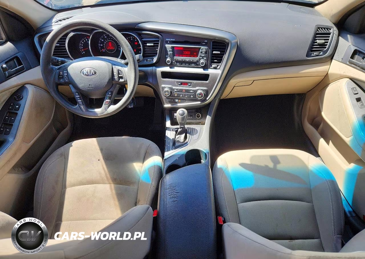 2013 Kia Optima Lx VIN:5XXGM4A77DG227745 - 8