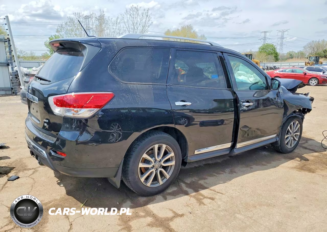 2015 Nissan Pathfinder Sl VIN:5N1AR2MMXFC699109 - 3