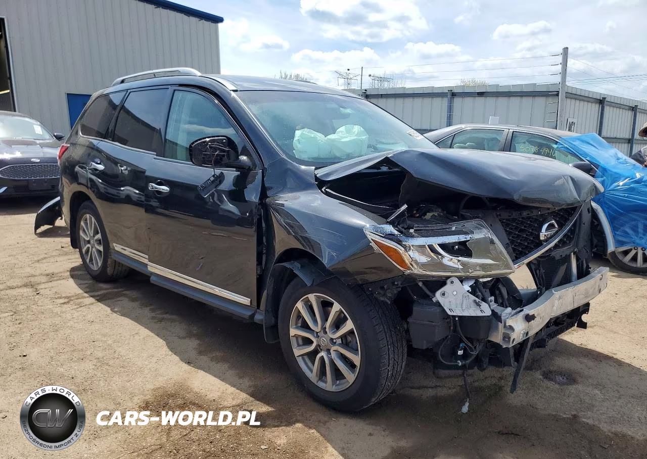 2015 Nissan Pathfinder Sl VIN:5N1AR2MMXFC699109 - 4