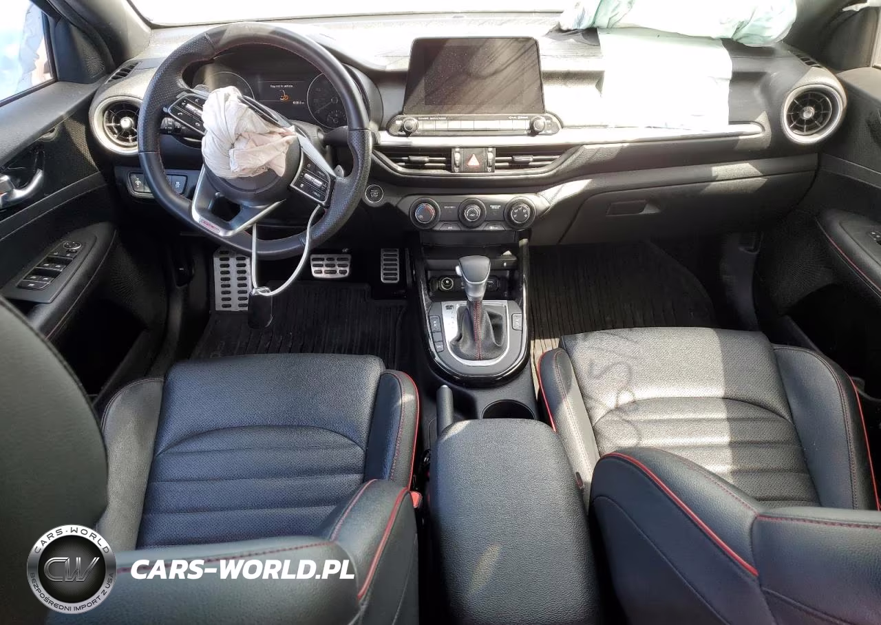 2021 Kia Forte Gt VIN:3KPF44AC9ME396876 - 8