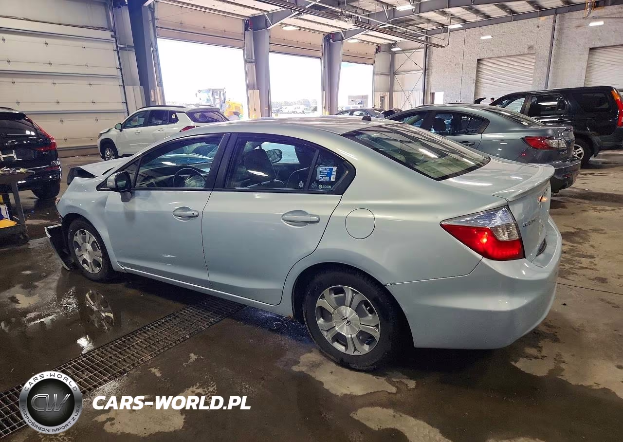 2012 Honda Civic Hybrid VIN:JHMFB4F2XCS003080 - 2