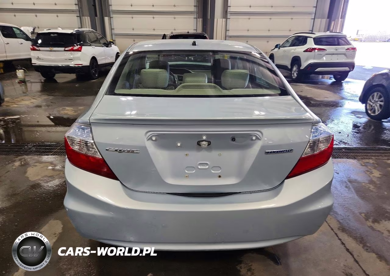 2012 Honda Civic Hybrid VIN:JHMFB4F2XCS003080 - 6
