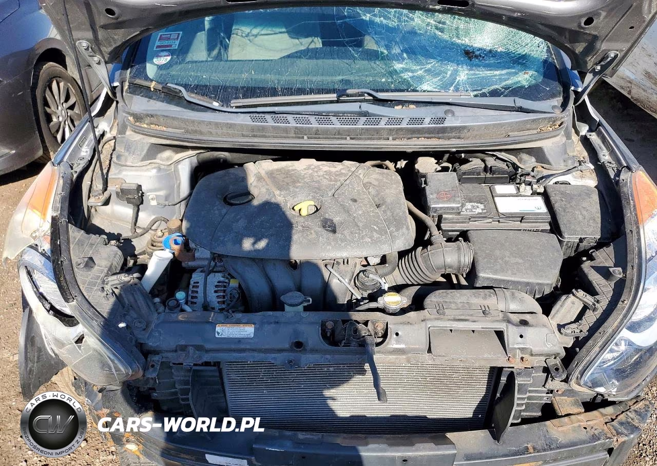 2012 Hyundai Elantra Gls VIN:5NPDH4AE3CH065055 - 11