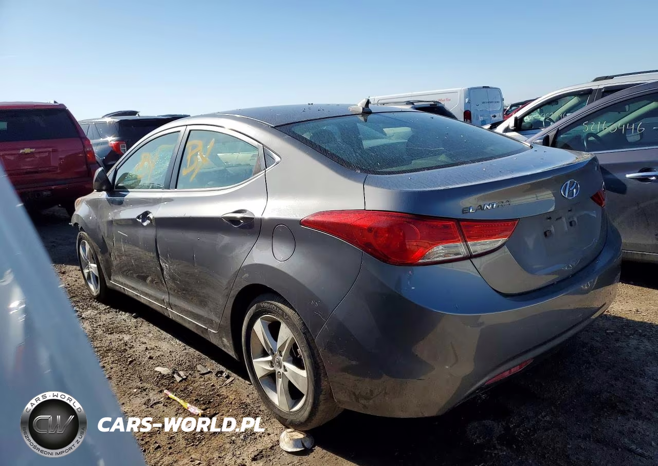 2012 Hyundai Elantra Gls VIN:5NPDH4AE3CH065055 - 2