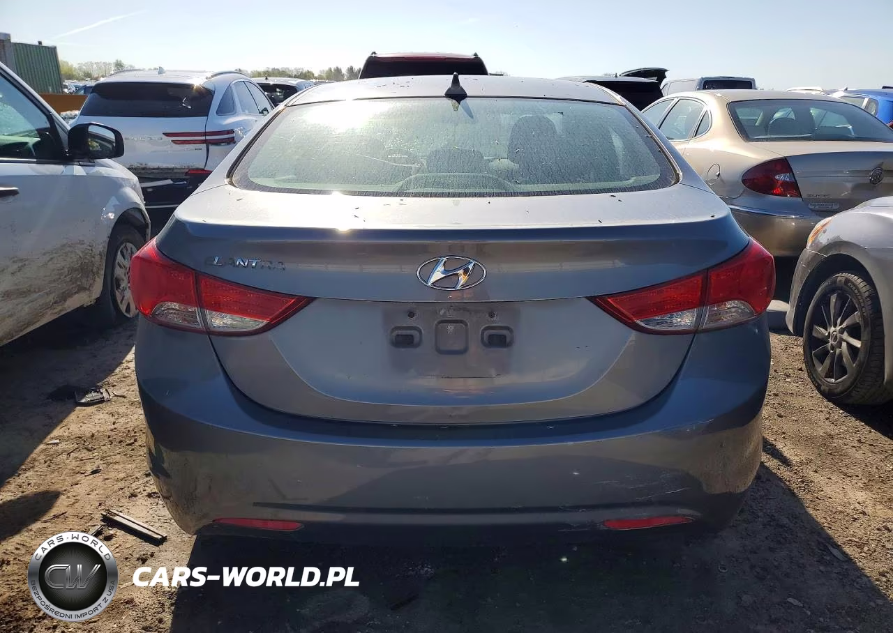 2012 Hyundai Elantra Gls VIN:5NPDH4AE3CH065055 - 6