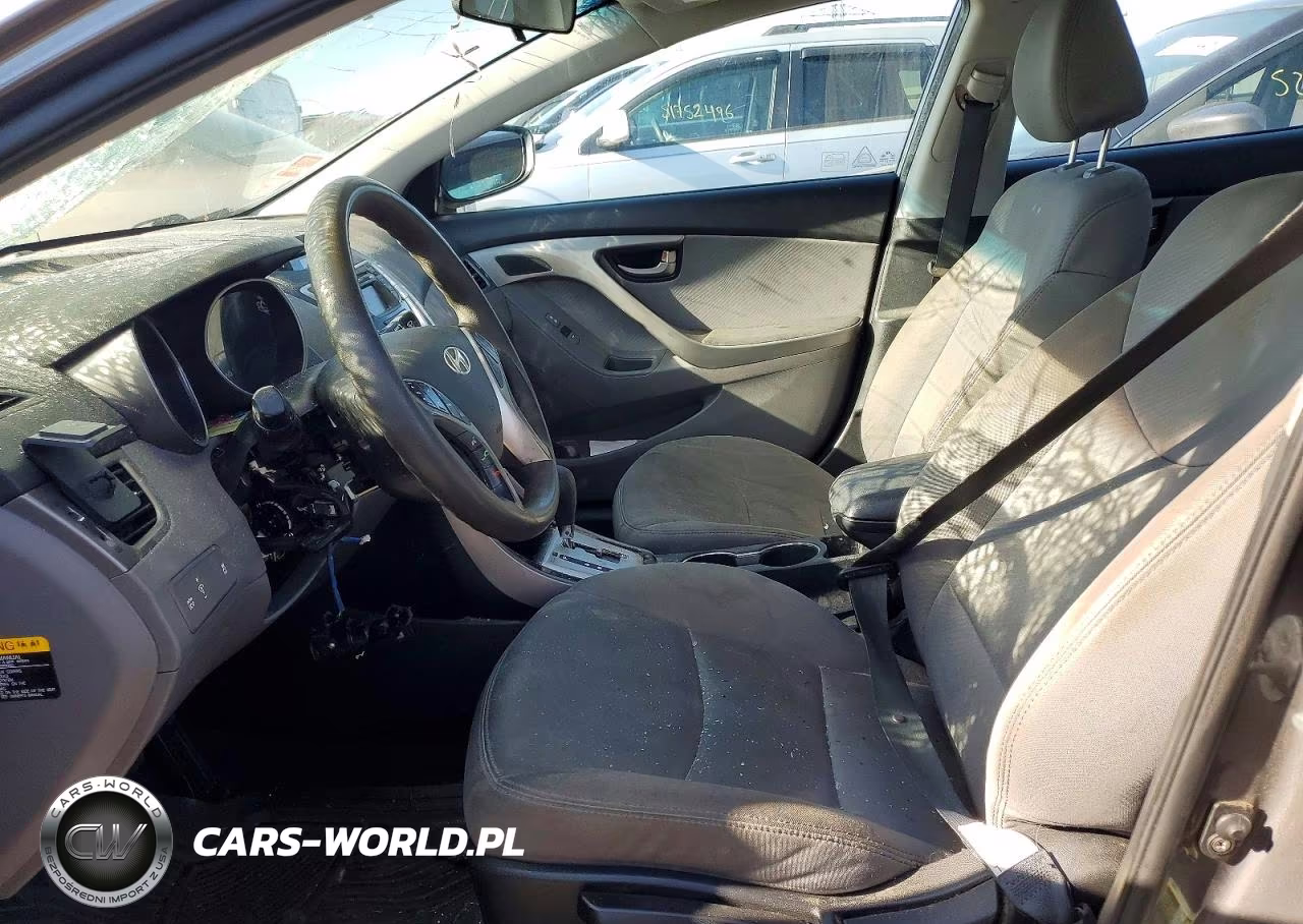 2012 Hyundai Elantra Gls VIN:5NPDH4AE3CH065055 - 7