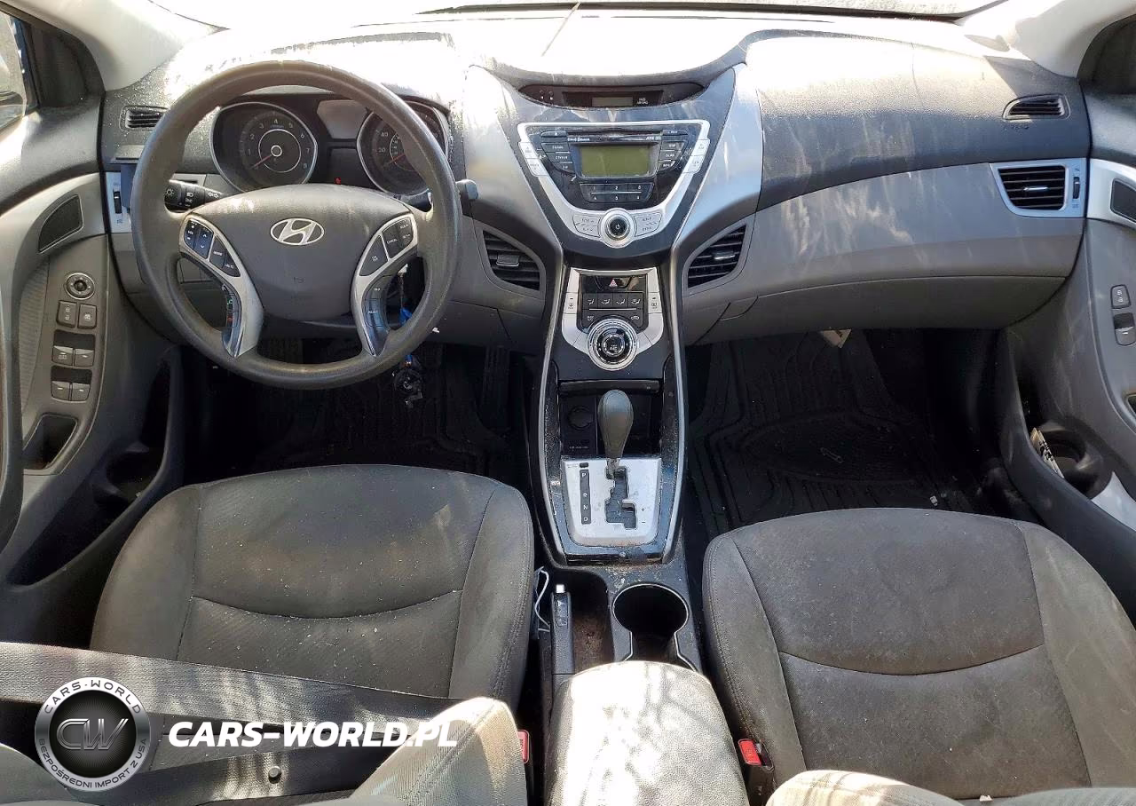 2012 Hyundai Elantra Gls VIN:5NPDH4AE3CH065055 - 8