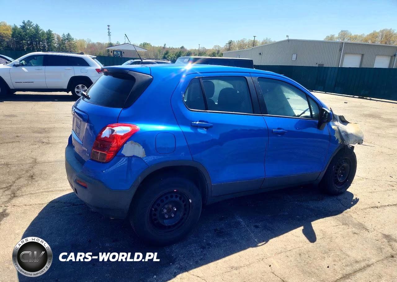 2015 Chevrolet Trax Ls VIN:KL7CJKSB8FB180830 - 3