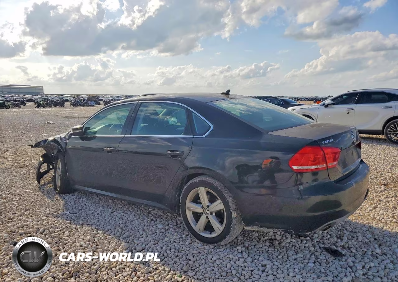 2013 Volkswagen Passat Se VIN:1VWBP7A31DC085082 - 2
