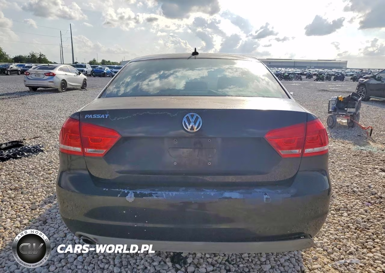 2013 Volkswagen Passat Se VIN:1VWBP7A31DC085082 - 6