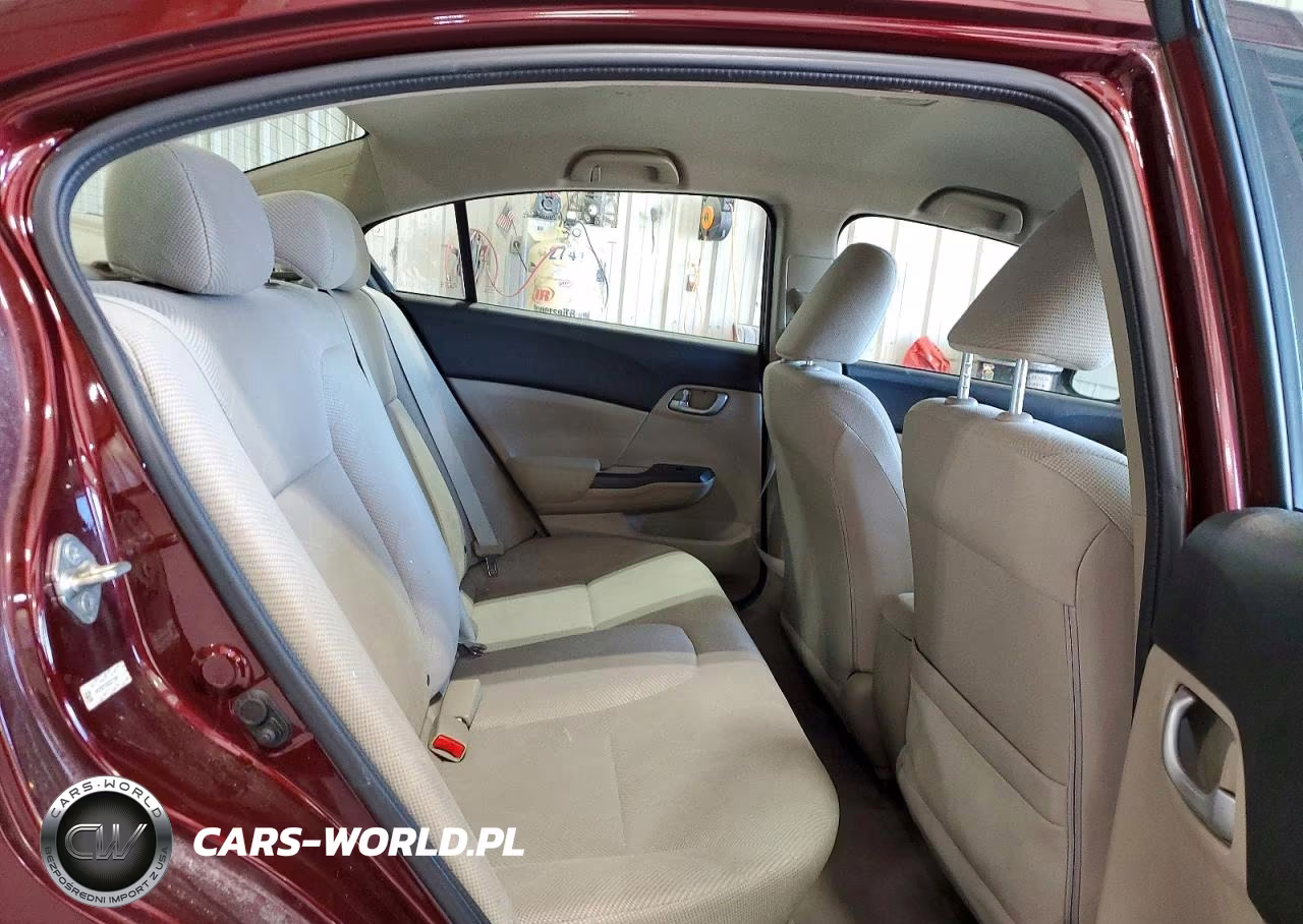 2012 Honda Civic Lx VIN:19XFB2F57CE371266 - 10
