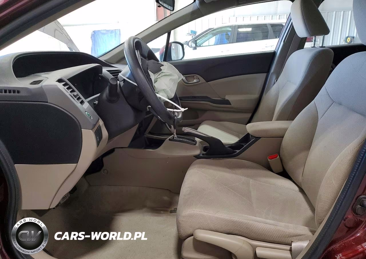 2012 Honda Civic Lx VIN:19XFB2F57CE371266 - 7