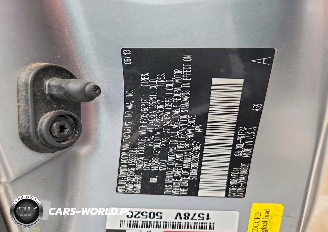 2013 Toyota Sienna Le VIN:5TDKK3DC8DS379857 - 13