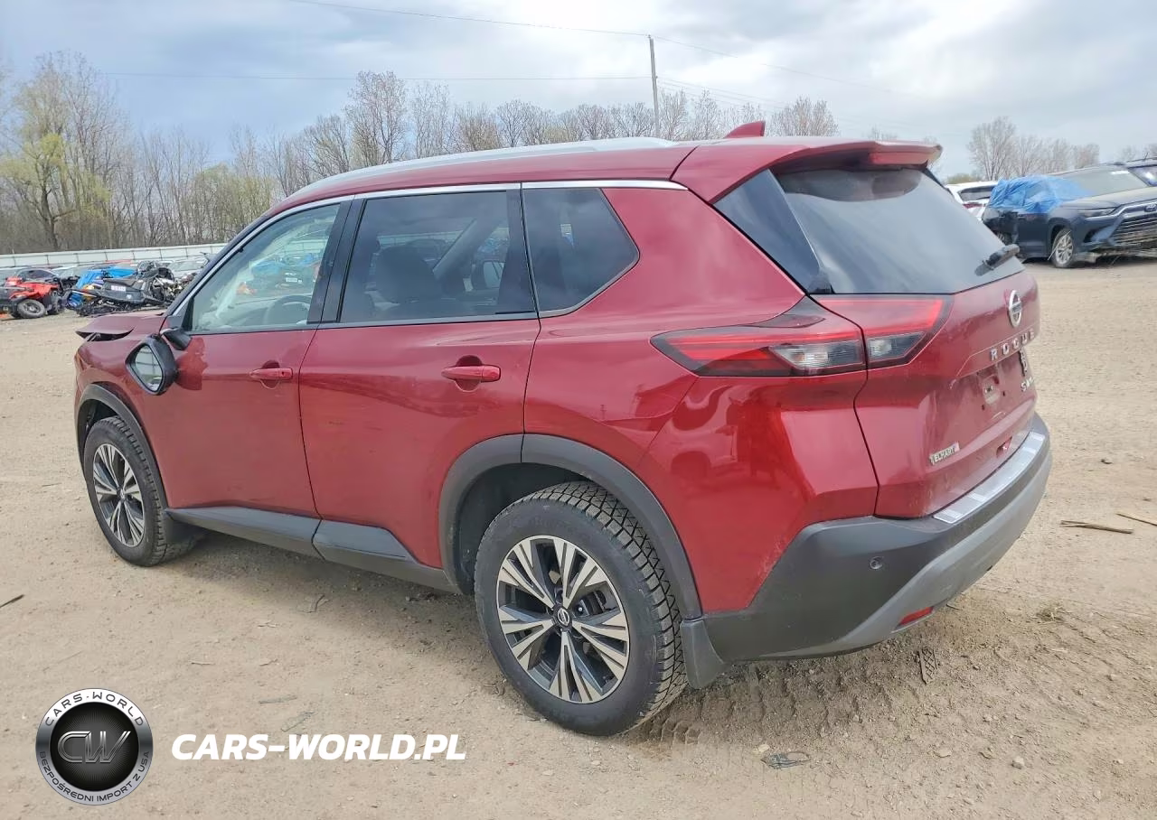 2021 Nissan Rogue Sv VIN:JN8AT3BB9MW222281 - 2