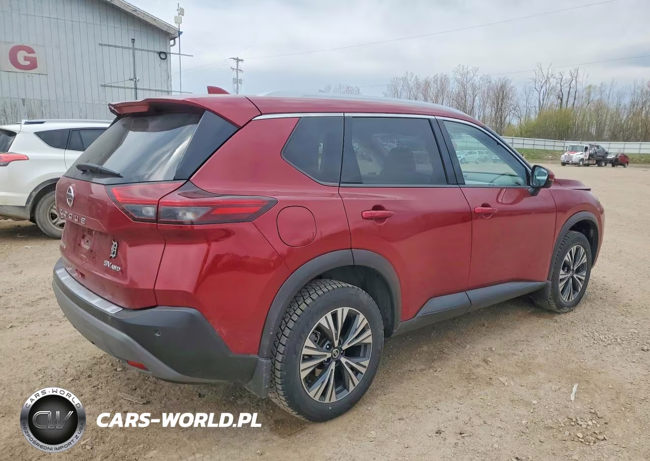 2021 Nissan Rogue Sv VIN:JN8AT3BB9MW222281 - 3