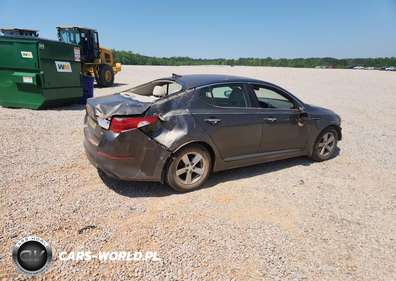 2015 Kia Optima Lx VIN:5XXGM4A73FG399046 - 3