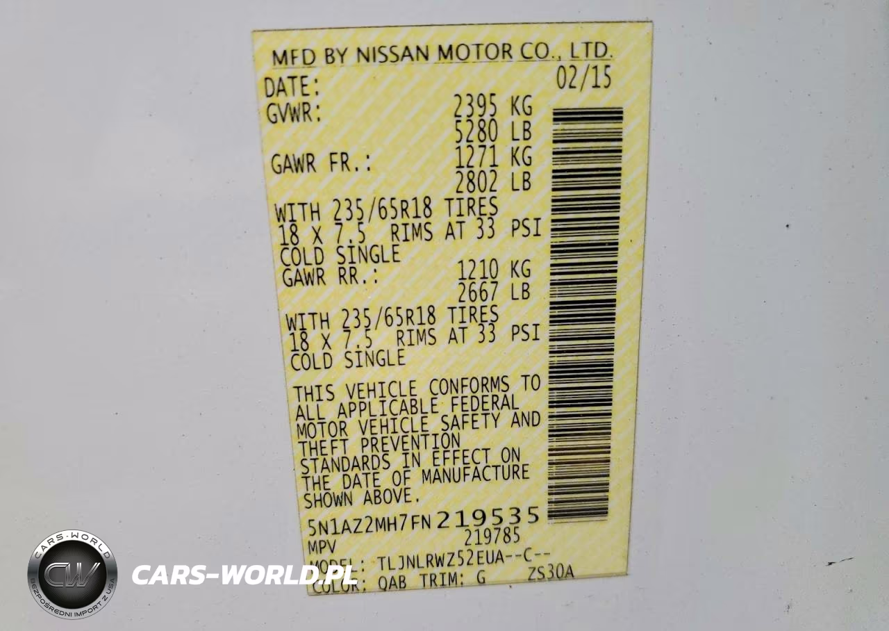 2015 Nissan Murano Sl VIN:5N1AZ2MH7FN219535 - 13