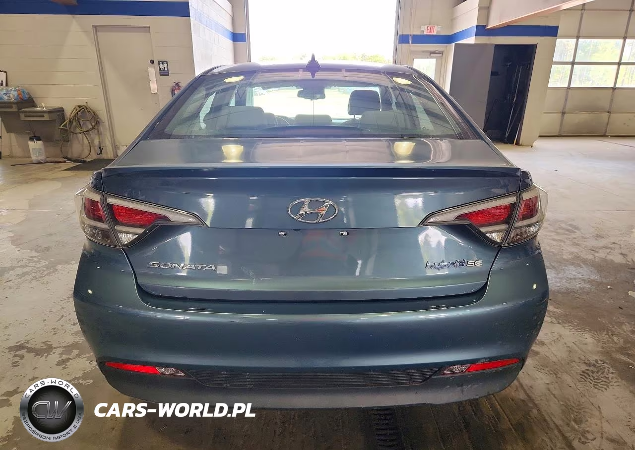2016 Hyundai Sonata Hybrid VIN:KMHE24L16GA033211 - 6