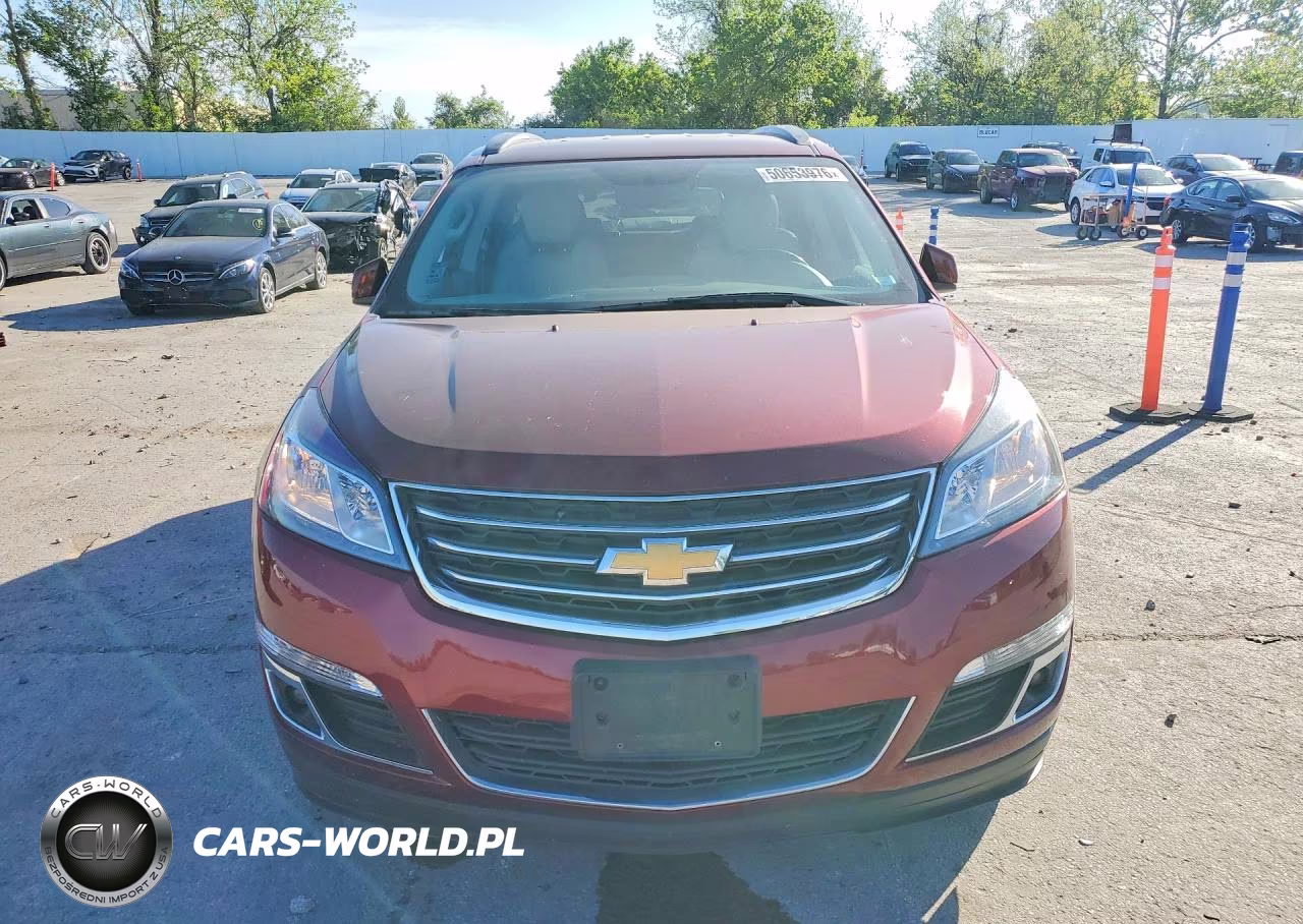 2017 Chevrolet Traverse Lt VIN:1GNKRHKD2HJ307454 - 5