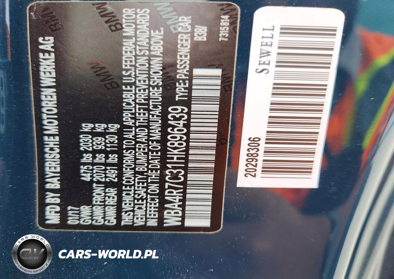 2017 BMW 430I VIN:WBA4R7C31HK896439 - 12