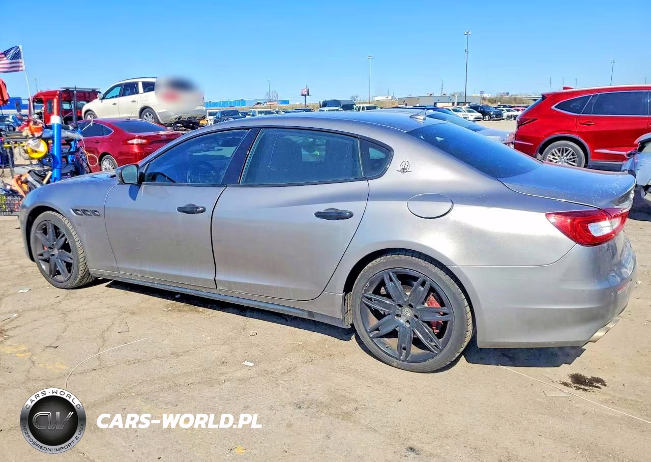 2017 Maserati Quattroporte S VIN:ZAM56RRA1H1237165 - 2