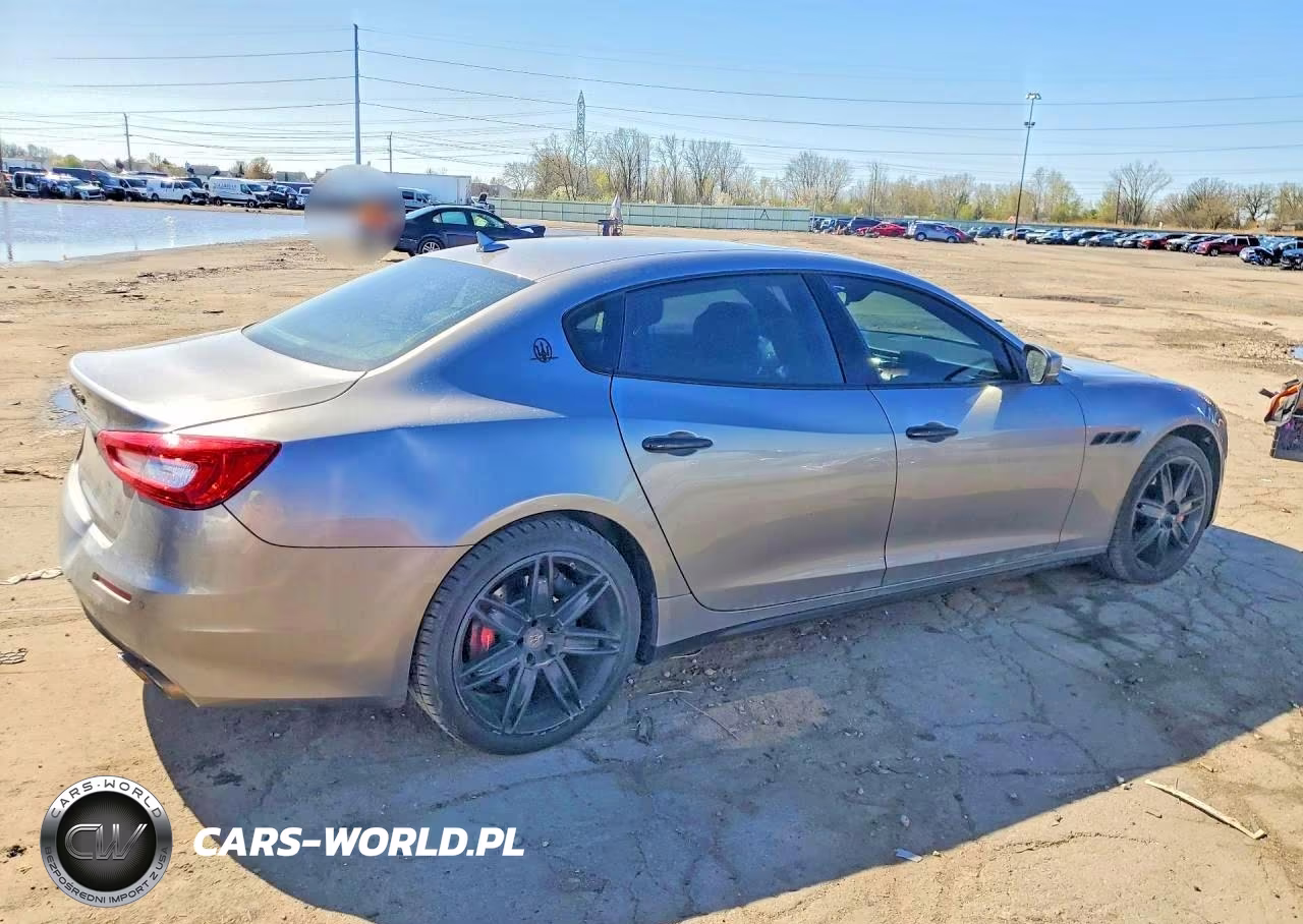 2017 Maserati Quattroporte S VIN:ZAM56RRA1H1237165 - 3