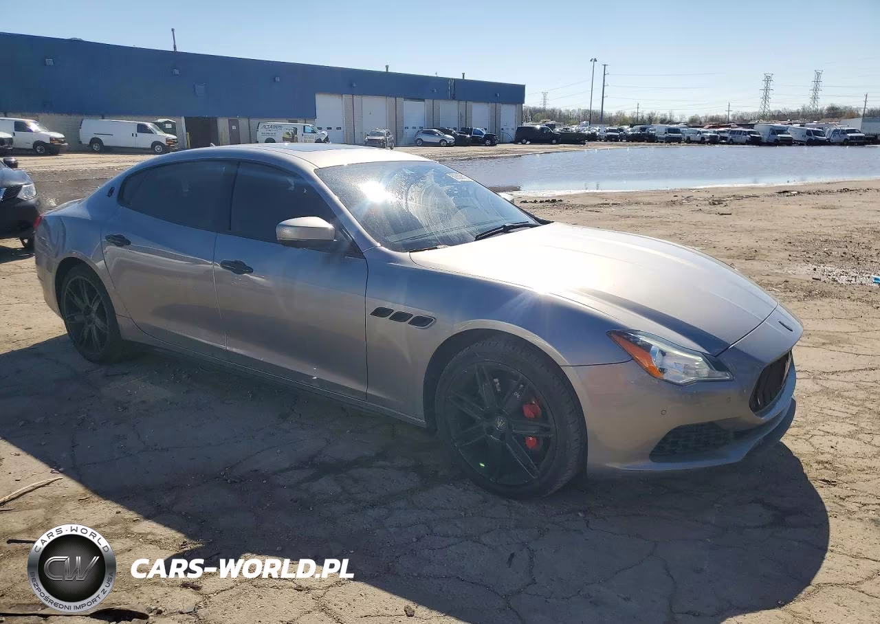 2017 Maserati Quattroporte S VIN:ZAM56RRA1H1237165 - 4