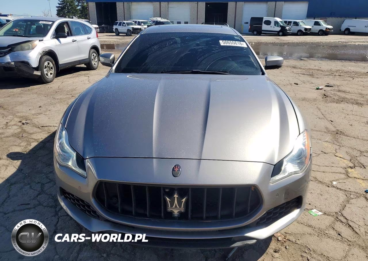 2017 Maserati Quattroporte S VIN:ZAM56RRA1H1237165 - 5