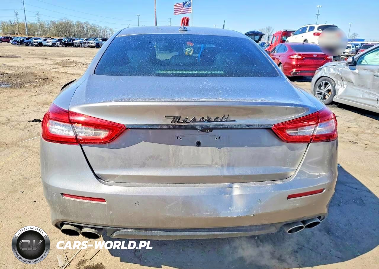 2017 Maserati Quattroporte S VIN:ZAM56RRA1H1237165 - 6