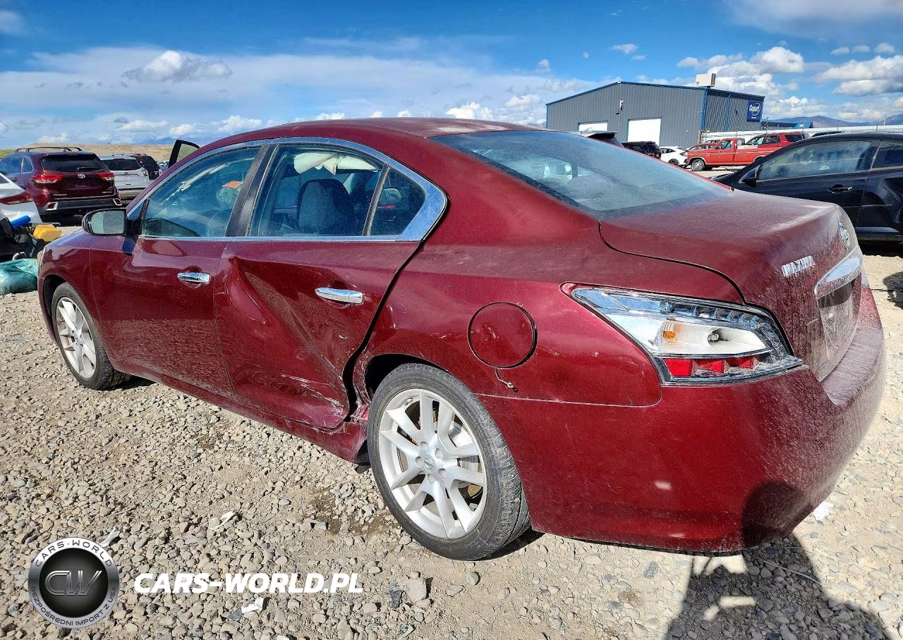 2012 Nissan Maxima 3.5 S VIN:1N4AA5AP3CC821046 - 2