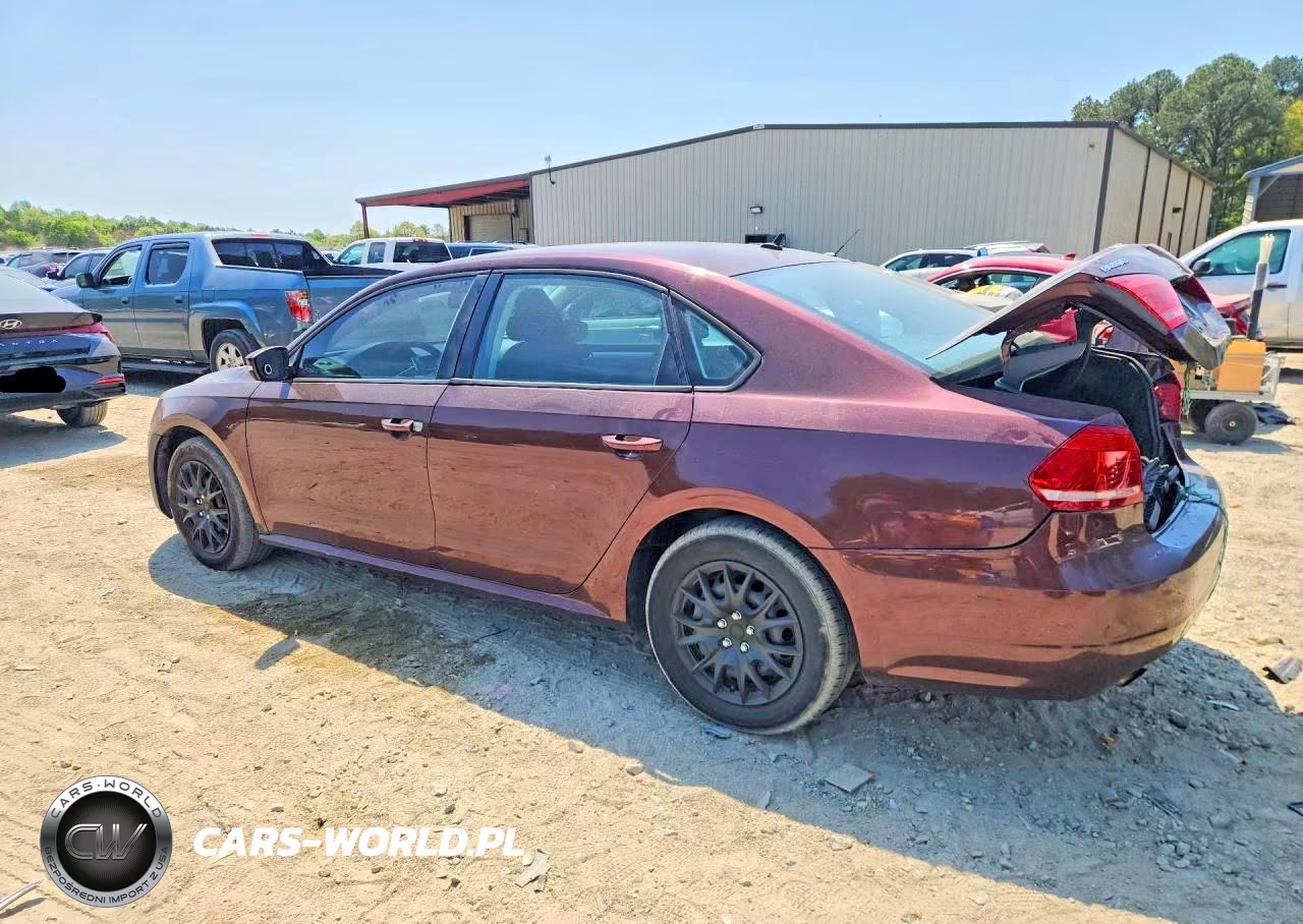2014 Volkswagen Passat S VIN:1VWAT7A32EC083477 - 2