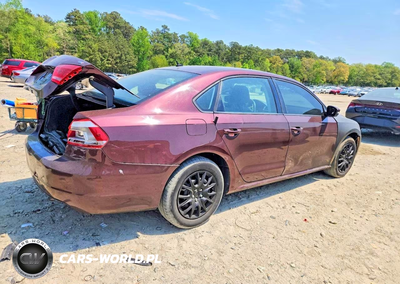 2014 Volkswagen Passat S VIN:1VWAT7A32EC083477 - 3