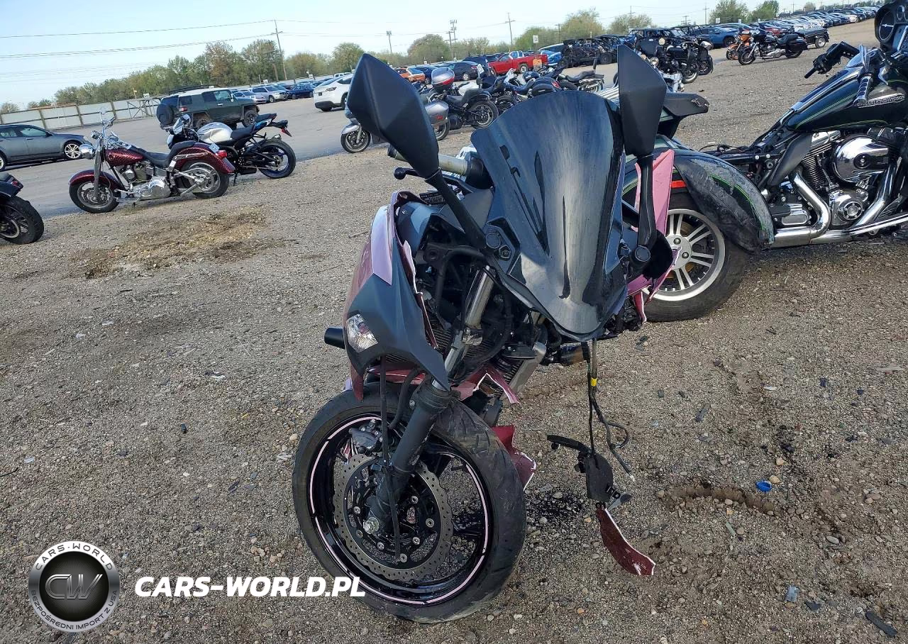 2023 Kawasaki Ex400 VIN:JKAEXKH1XPDAN4206 - 2