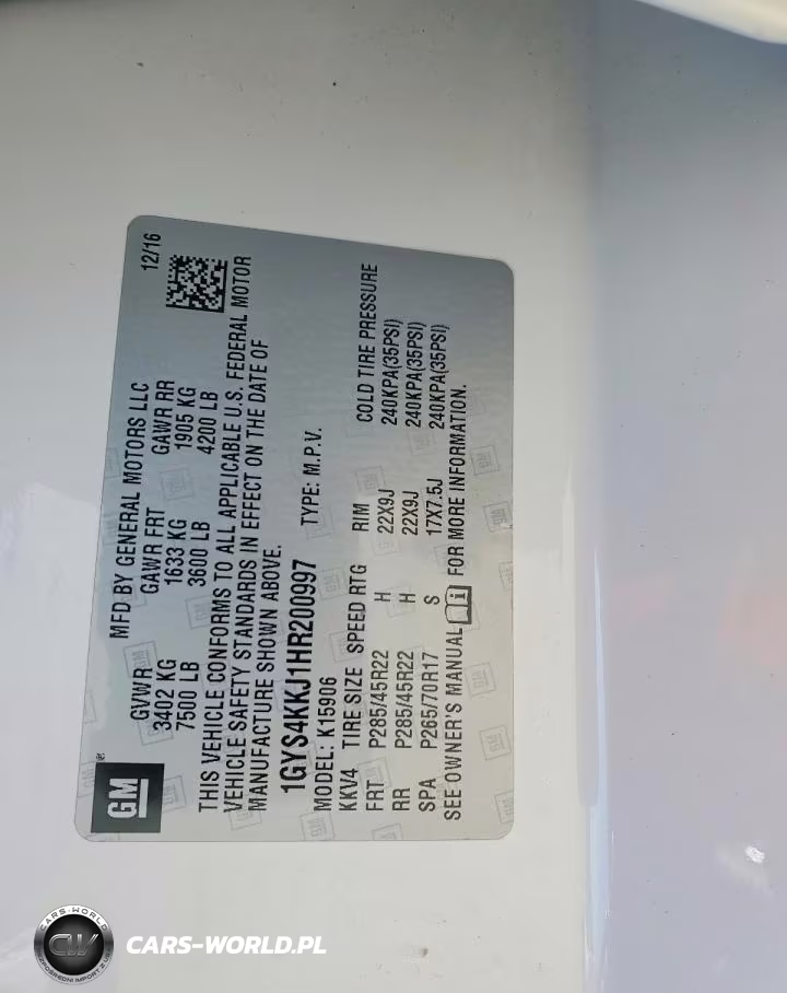 2017 Cadillac Escalade Esv Platinum VIN:1GYS4KKJ1HR200997 - 13