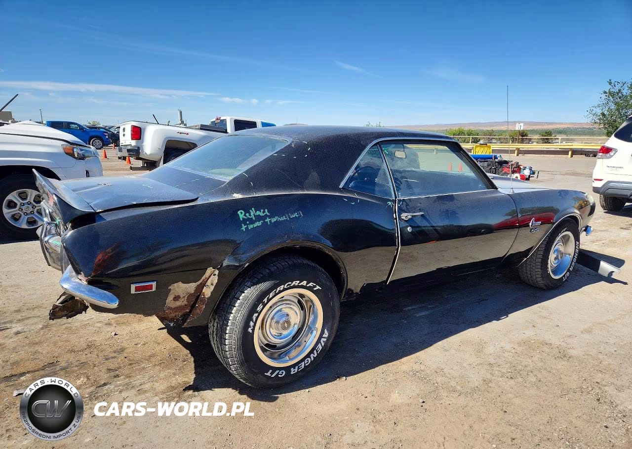 1968 Chevrolet Camaro VIN:124378N340984 - 3