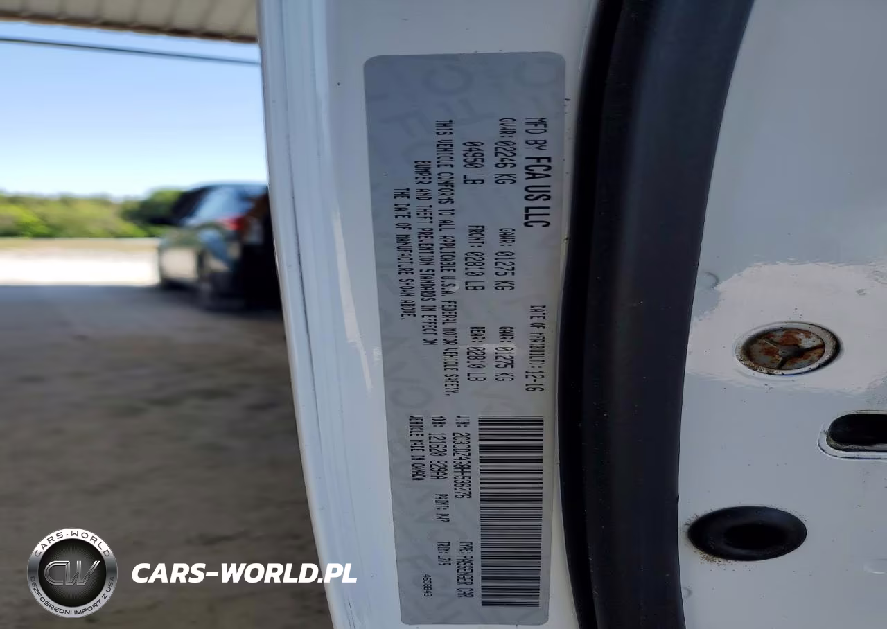 2017 Dodge Challenger Sxt VIN:2C3CDZAG8HH536076 - 12