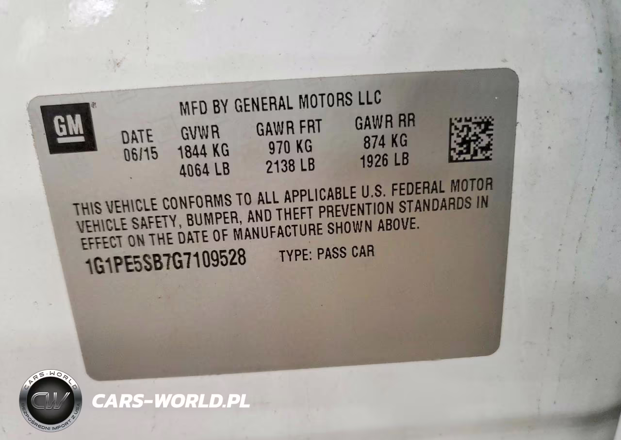 2016 Chevrolet Cruze Limited Lt VIN:1G1PE5SB7G7109528 - 12