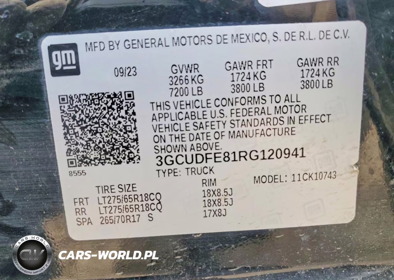2024 Chevrolet Silverado K1500 Lt Trail Boss VIN:3GCUDFE81RG120941 - 13
