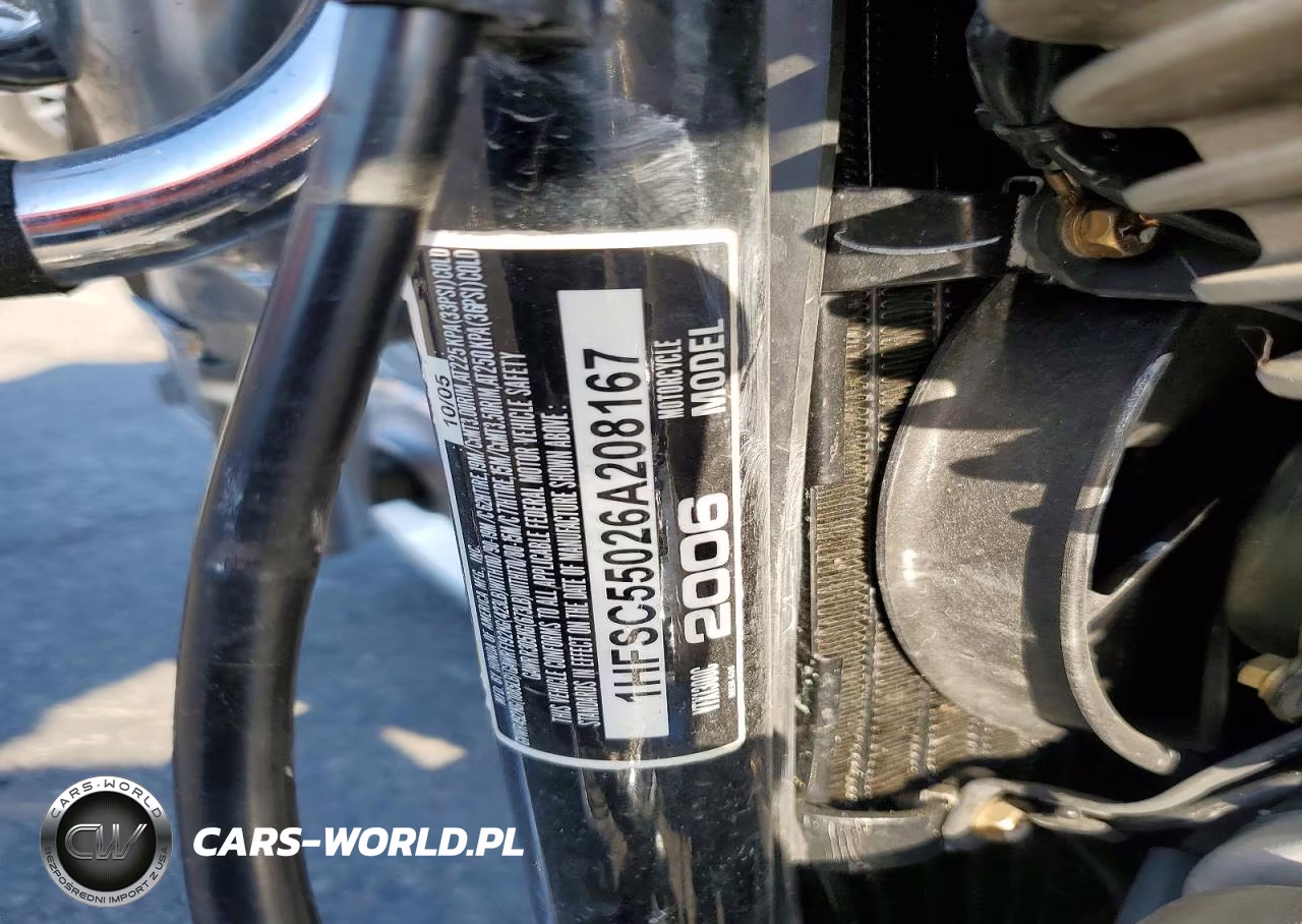 2006 Honda Vtx1300 C VIN:1HFSC55026A208167 - 9