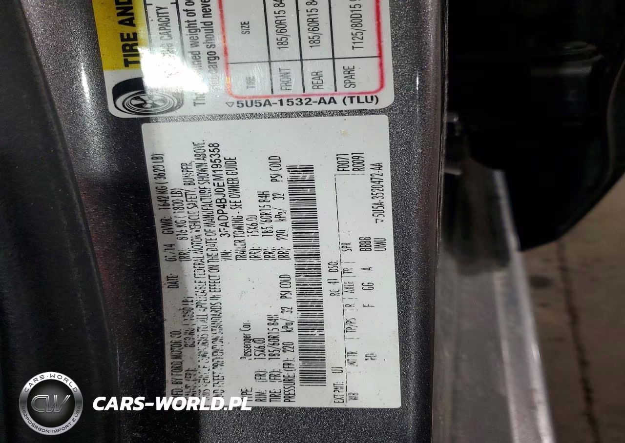 2014 Ford Fiesta Se VIN:3FADP4BJ0EM195358 - 12
