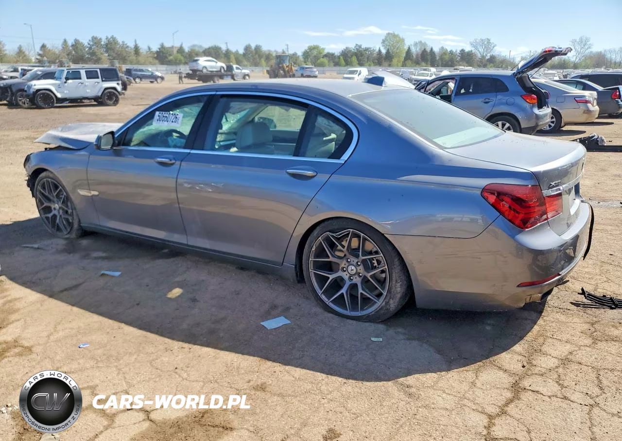 2013 BMW 750 Lxi VIN:WBAYF8C53DD140398 - 2