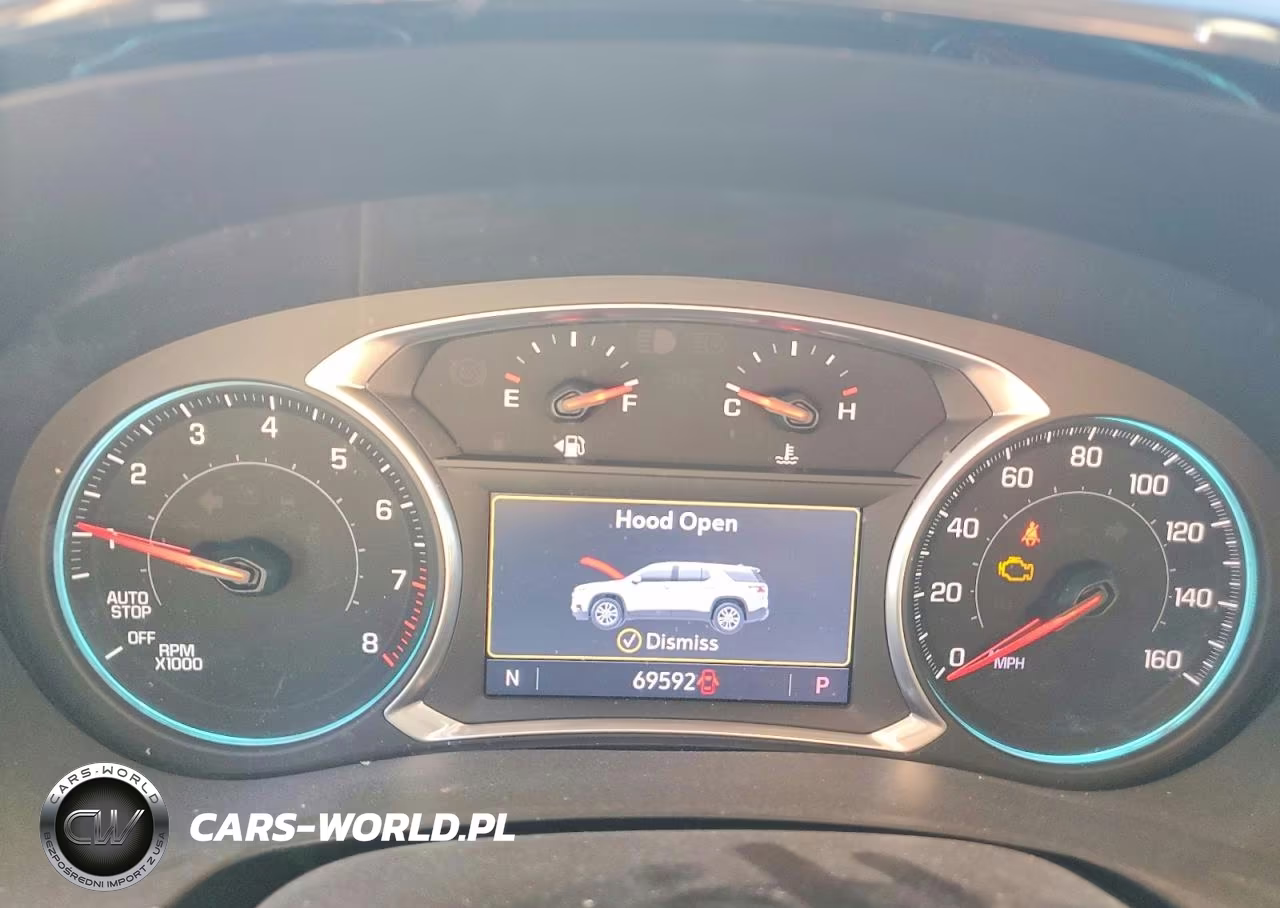 2021 Chevrolet Traverse Lt VIN:1GNERGKW3MJ239118 - 9