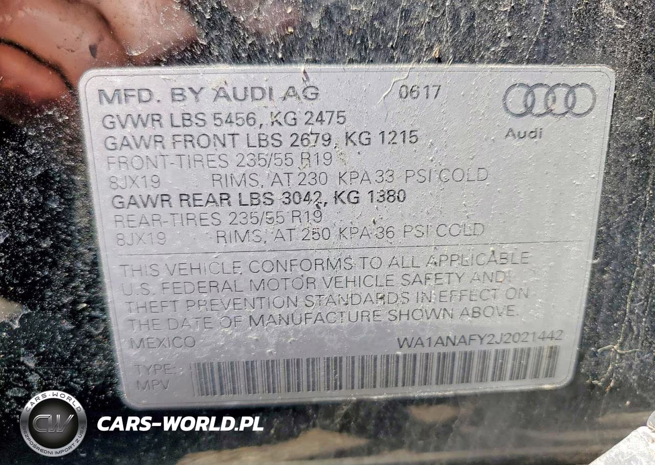 2018 Audi Q5 Premium VIN:WA1ANAFY2J2021442 - 13