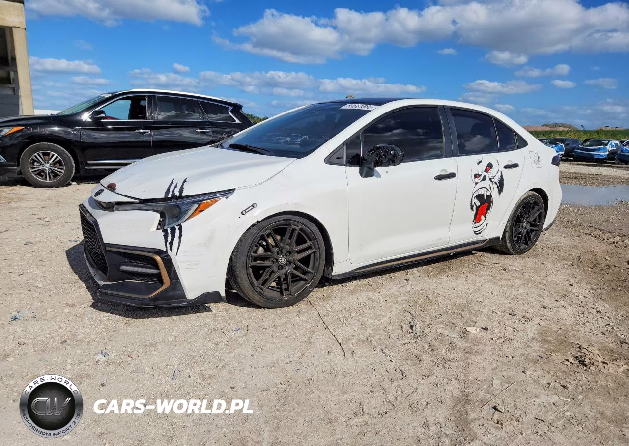 2022 Toyota Corolla Se Apex VIN:5YFS4MCE9NP112675 - 1