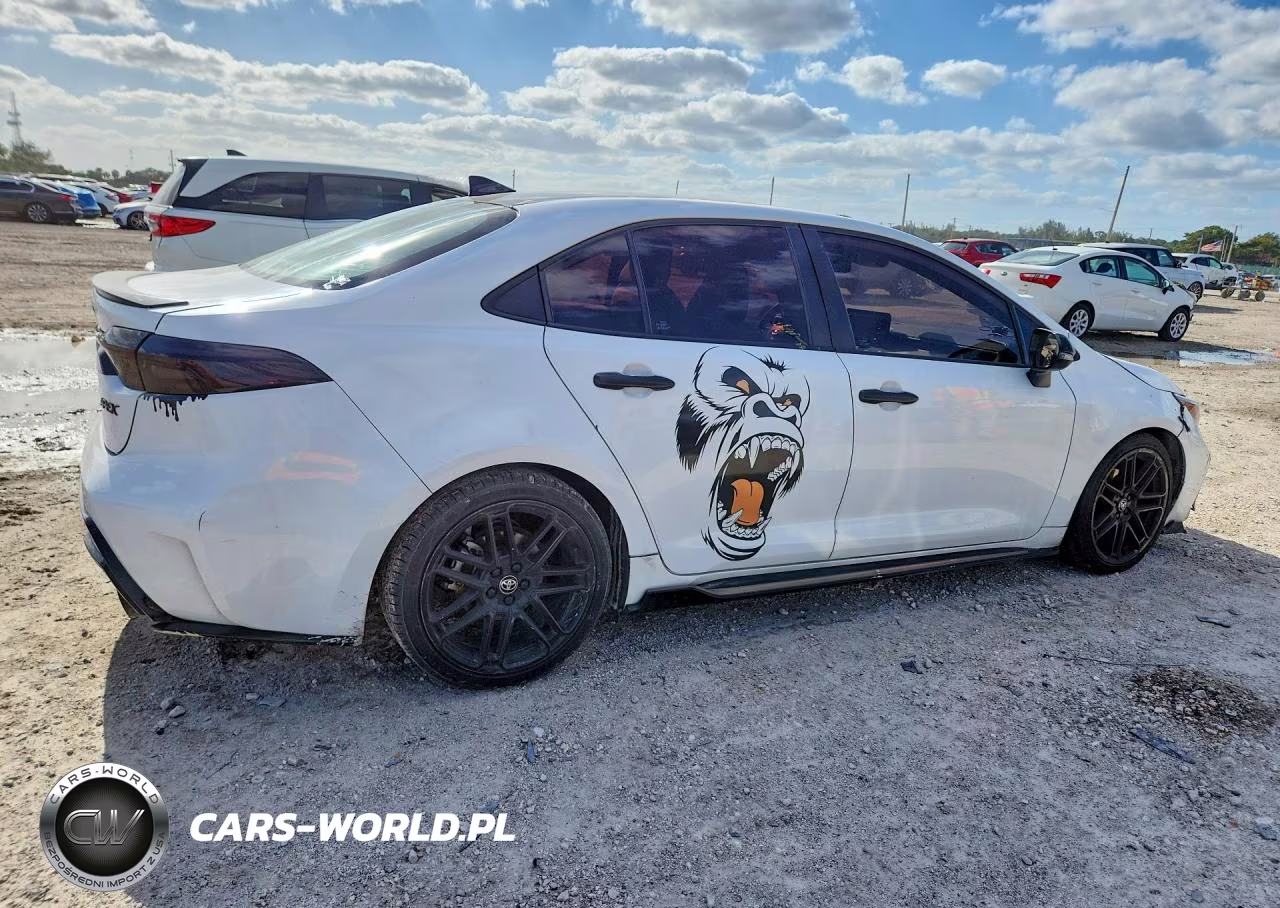 2022 Toyota Corolla Se Apex VIN:5YFS4MCE9NP112675 - 3