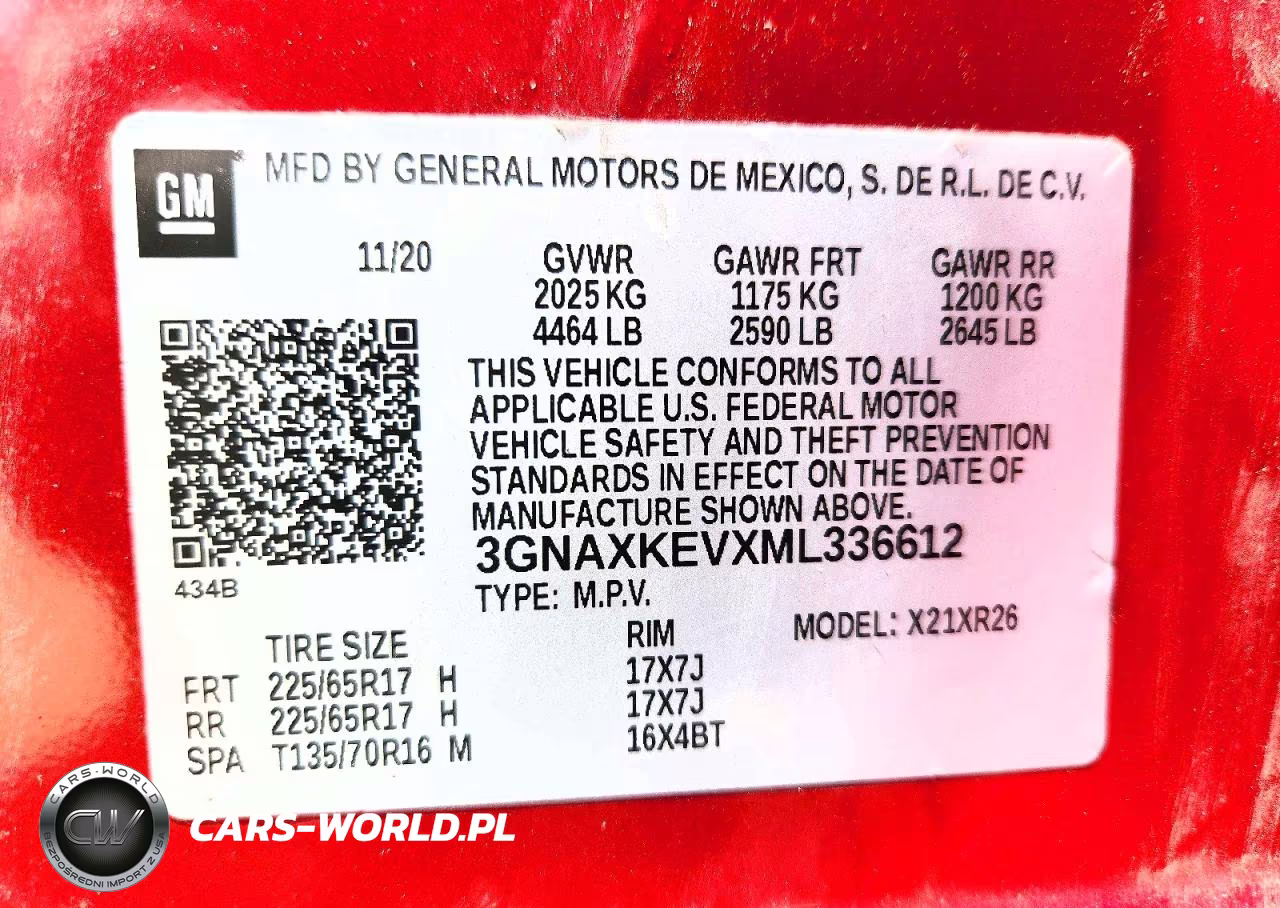 2021 Chevrolet Equinox Lt VIN:3GNAXKEVXML336612 - 13
